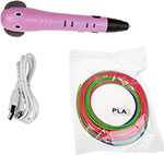 3D ручка HONYA детская розовая (3D-PEN-SC-8-pink) 1CSC20003949