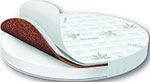 Матрас для кроватки LunaTown со съемным чехлом, Aloe Vera Soft Round 750 x 750 х 100 , LUNA-33AV-SR