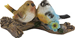 Фигурка садовая Park Птицы на бревнышке 169301