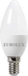 Лампа светодиодная Eurolux LL-E-C37-7W-230-4K-E14 (свеча, 7Вт, нейтр., Е14) белый
