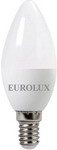 Лампа Eurolux LL-E-C37-5W-230-4K-E14 (свеча, 5Вт, нейтр., Е14) белый
