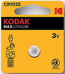 Батарейка KODAK CR1025-1BL