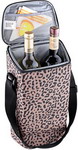 Сумка-холодильник для винных бутылок Igloo 2 Bottle Wine Tote 16 leopard