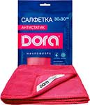 Для суxой или влажной уборки Dora Салфетка из микрофибры ``Антистатик``