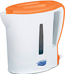 Чайник электрический  Великие реки Мая-1 бело-оранжевый