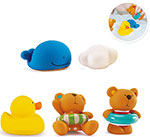 Игрушки для купания Hape E0201_HP Тедди и его друзья
